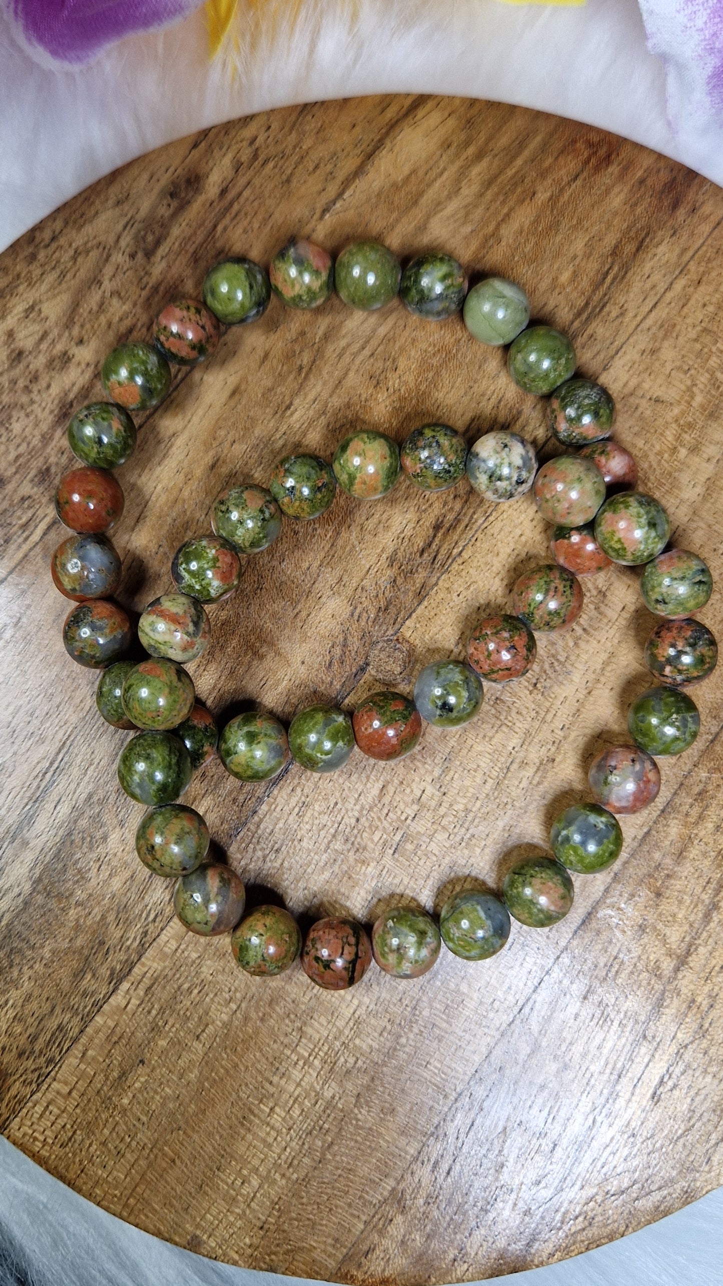 Unakite Bracelet