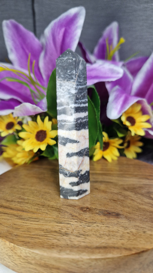 Pink Zebra Jasper Tower - 144