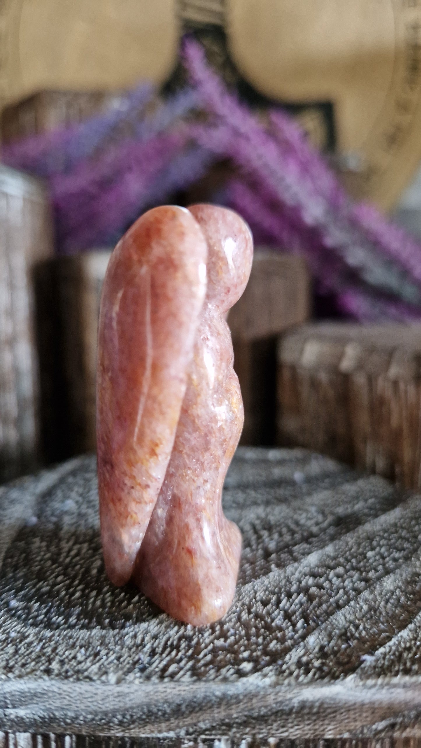 Strawberry Quartz Angel - 17