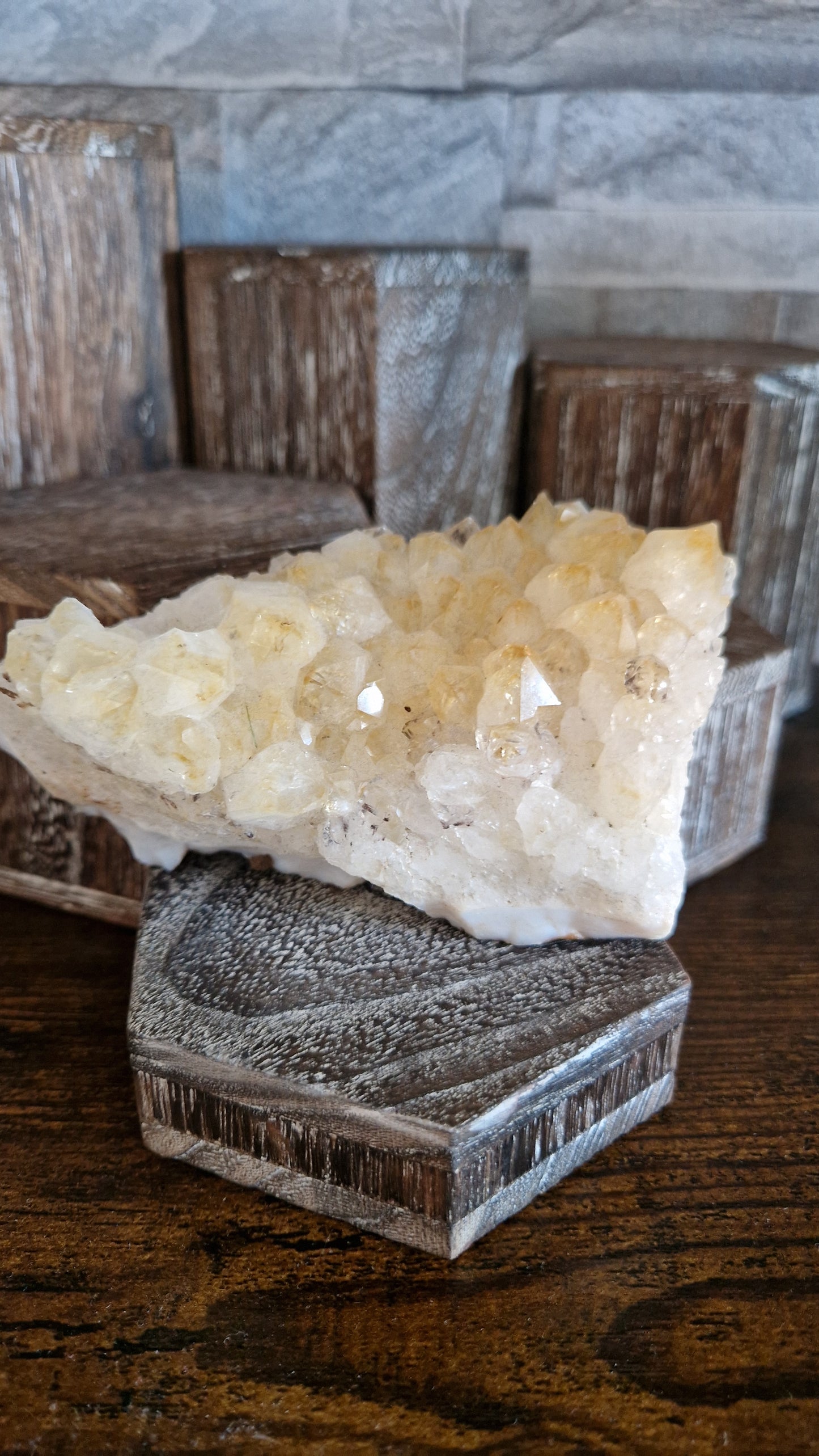 Citrine Cluster - 1