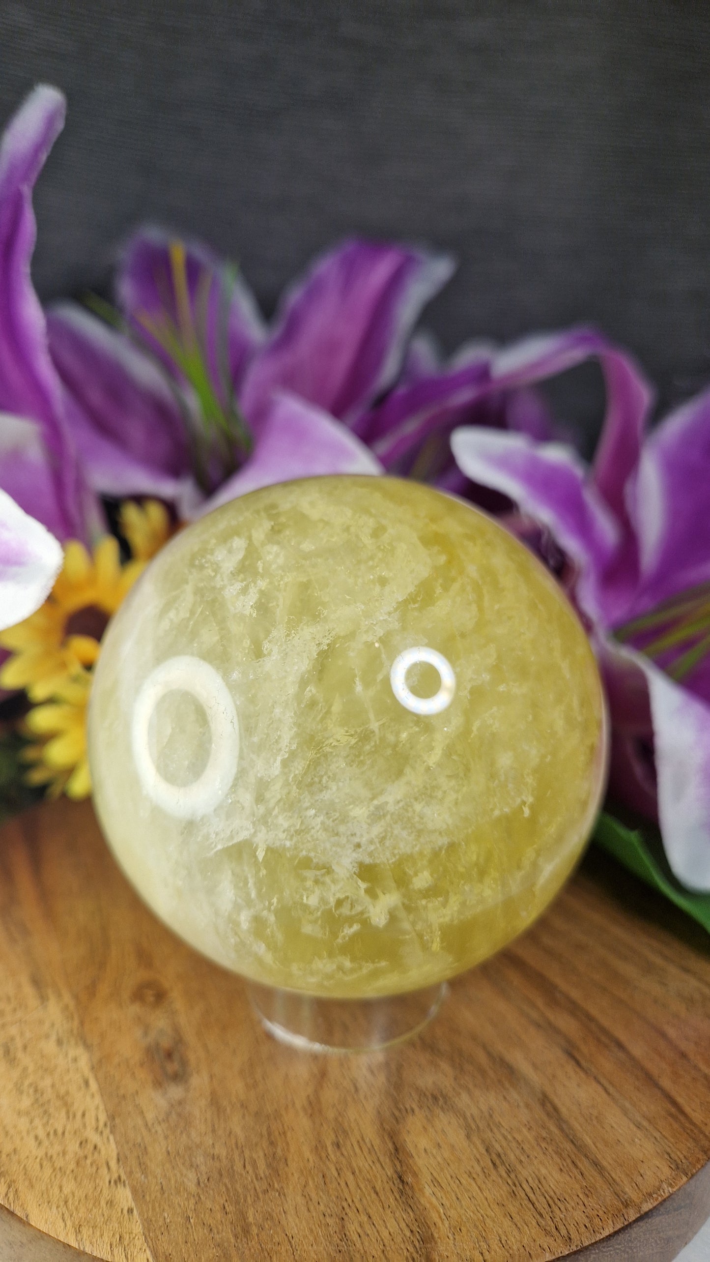 Citrine Sphere - 111