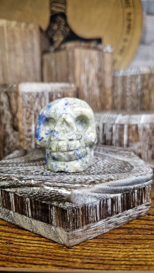 Lapis Lazuli Skull - 21