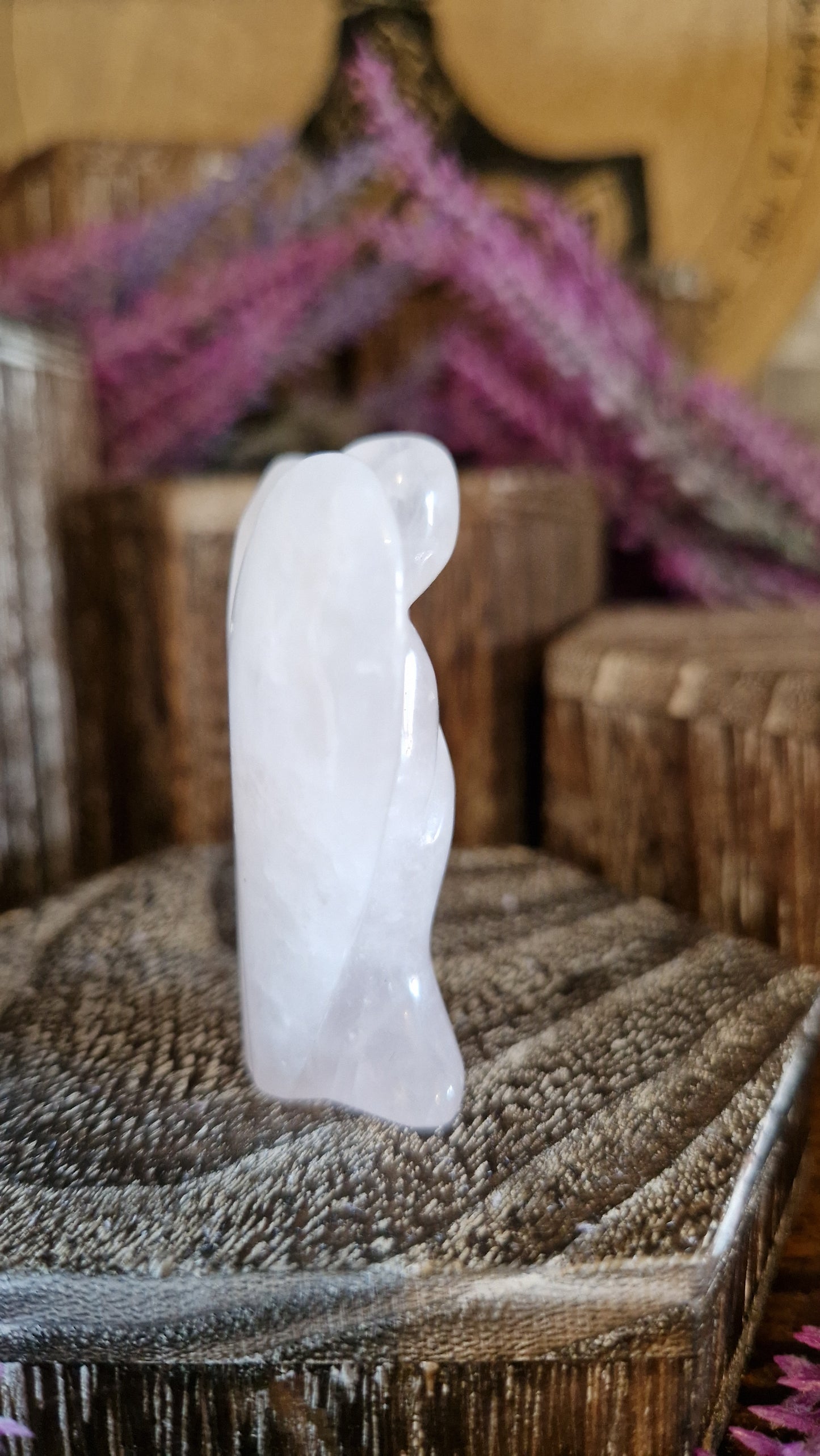 Rose Quartz Angel - 12