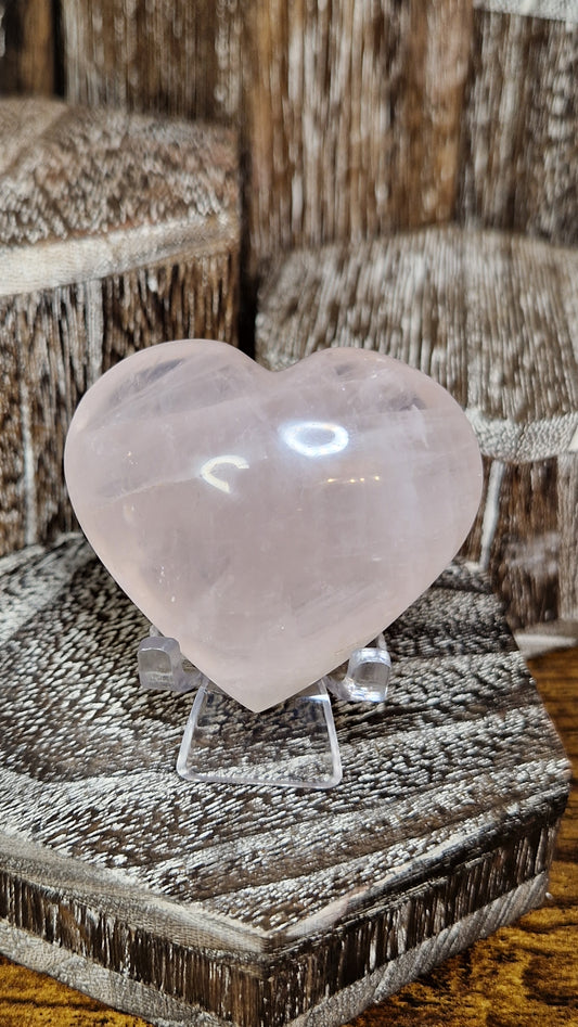 Rose Quartz Heart - 69
