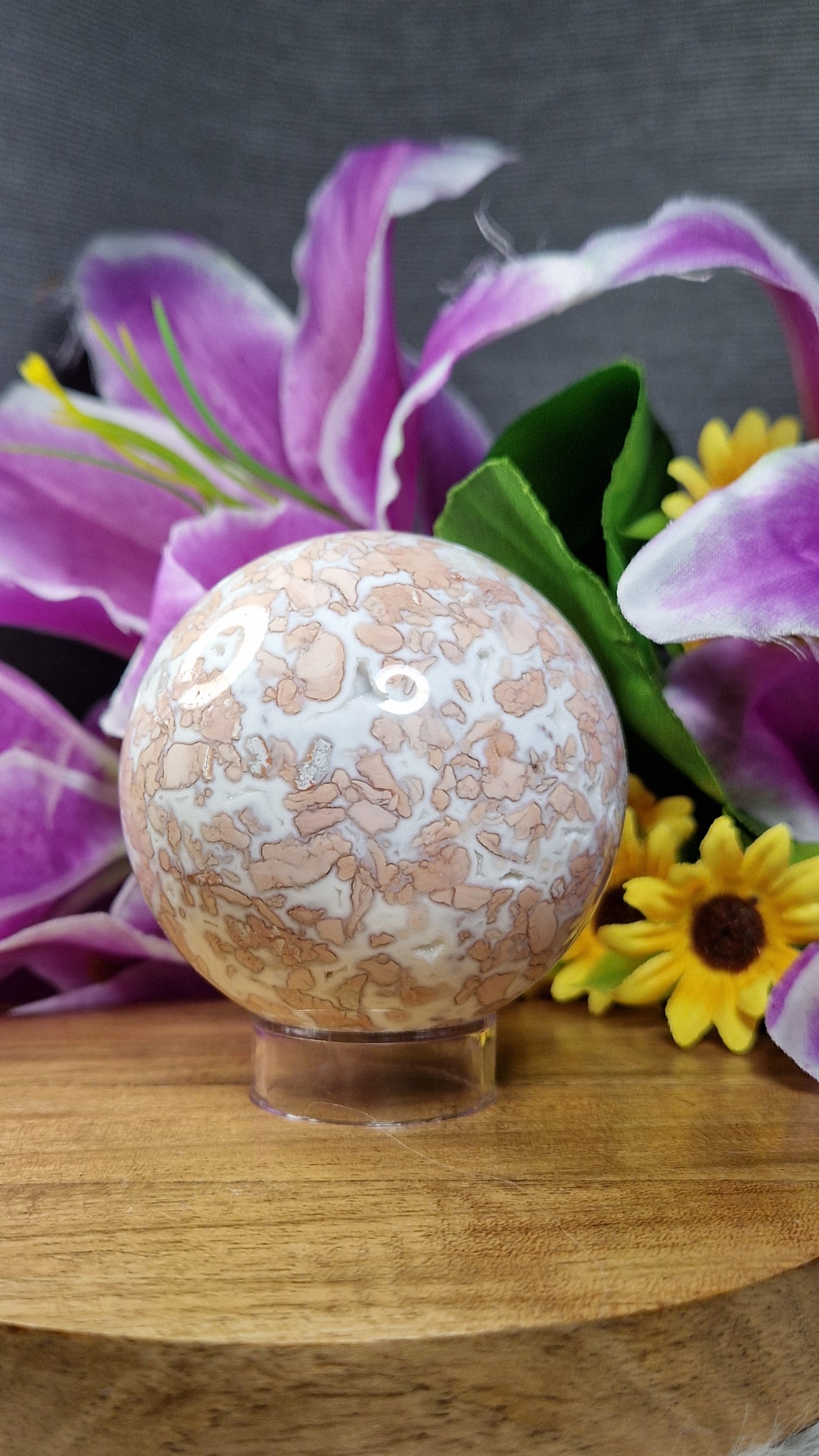 Cotton Candy Agate Sphere - 464