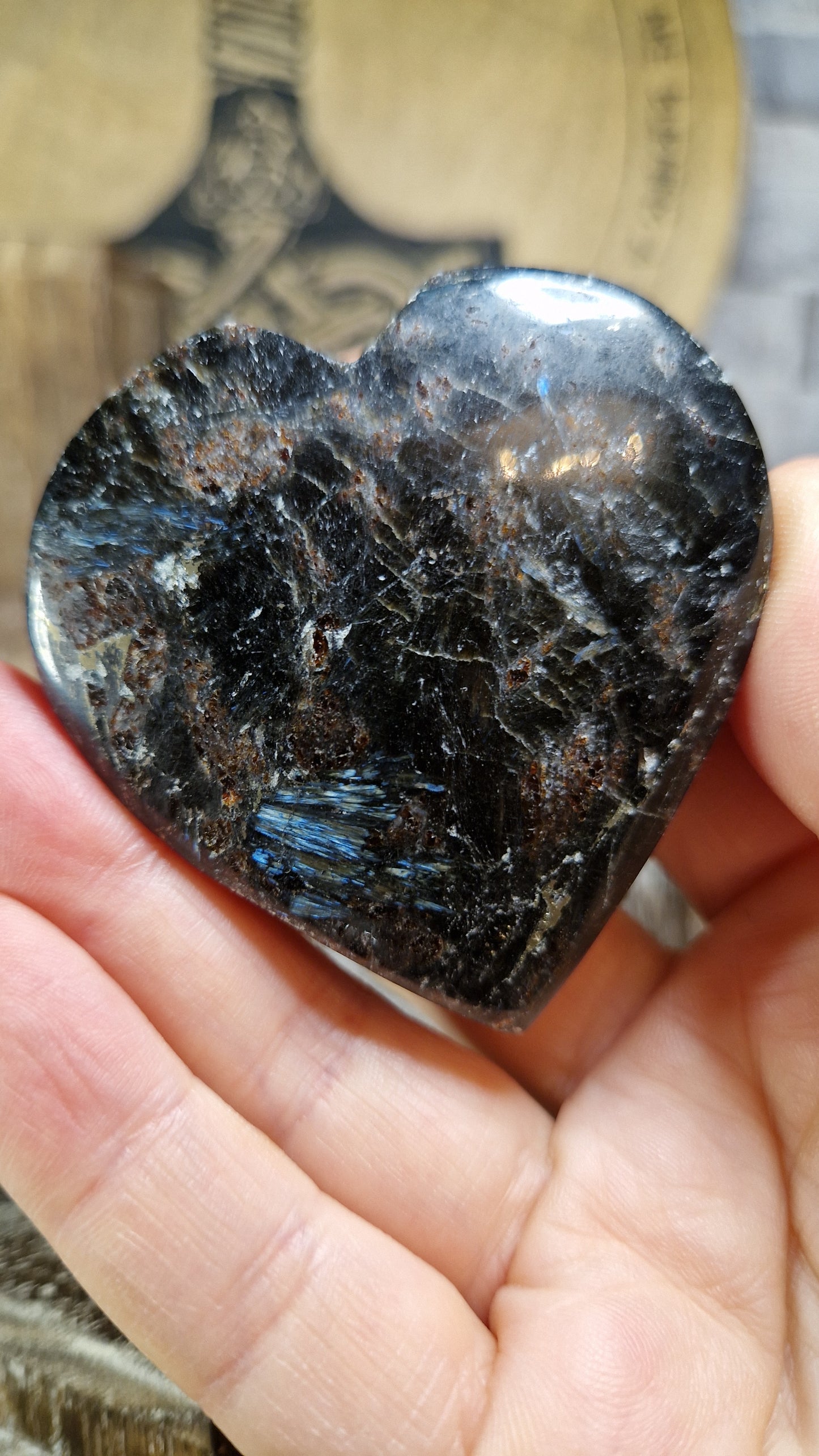 Astrophyllite Heart - 41