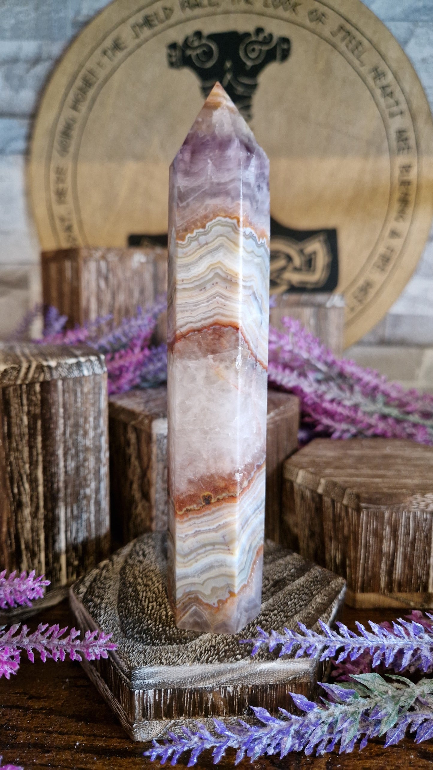 Mexican Amethyst Tower - 240