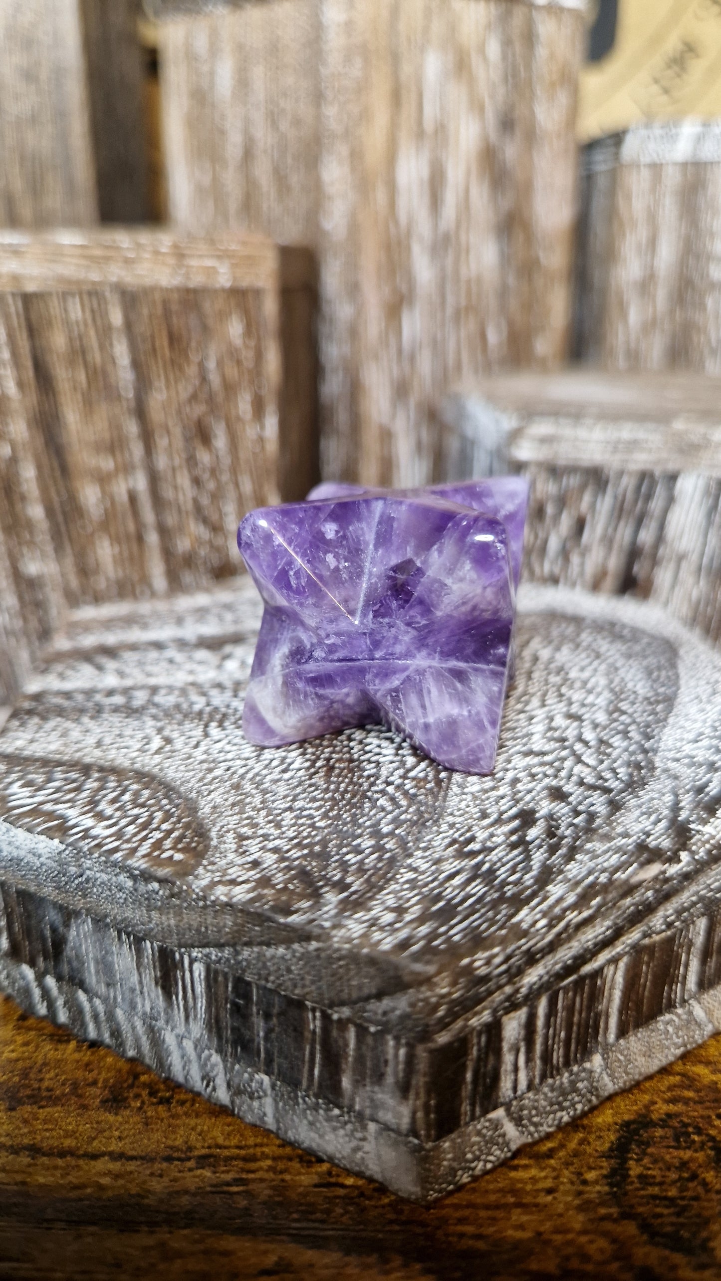 Amethyst Merkaba - 11
