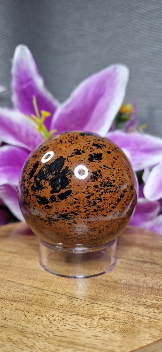 Mahogany Sphere - 210