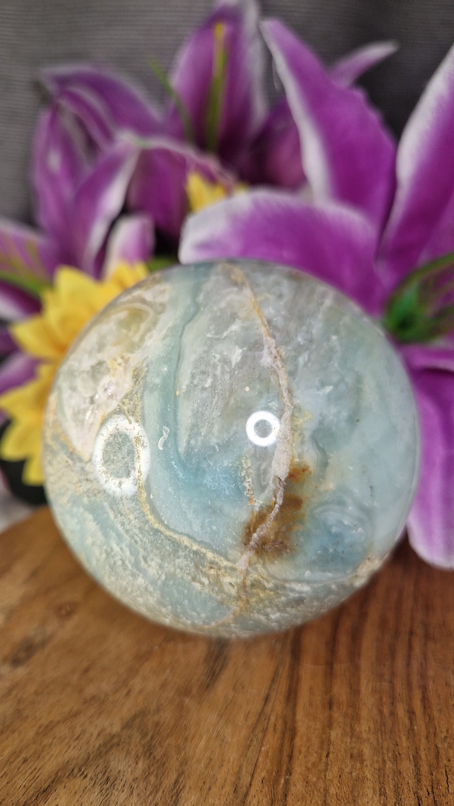 Caribbean Calcite Sphere - 87