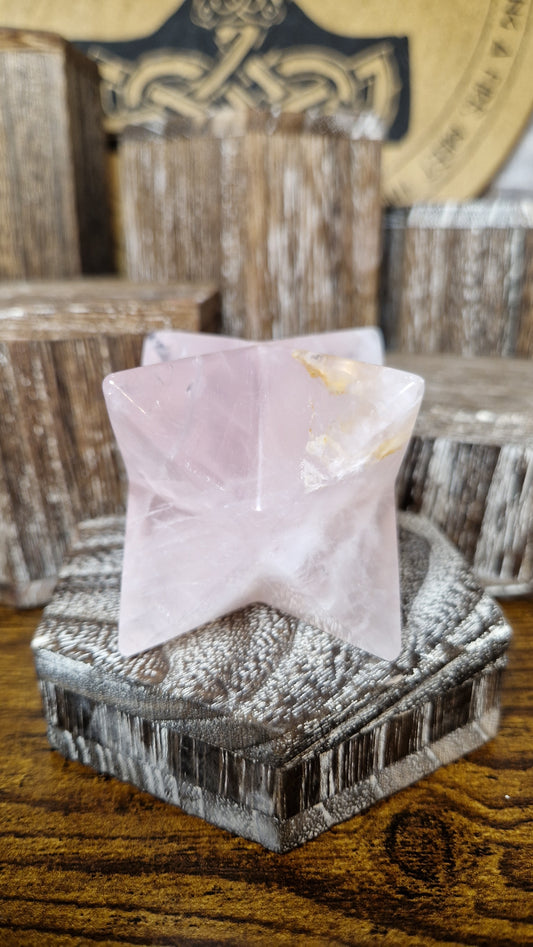 Rose Quartz Merkaba - 2