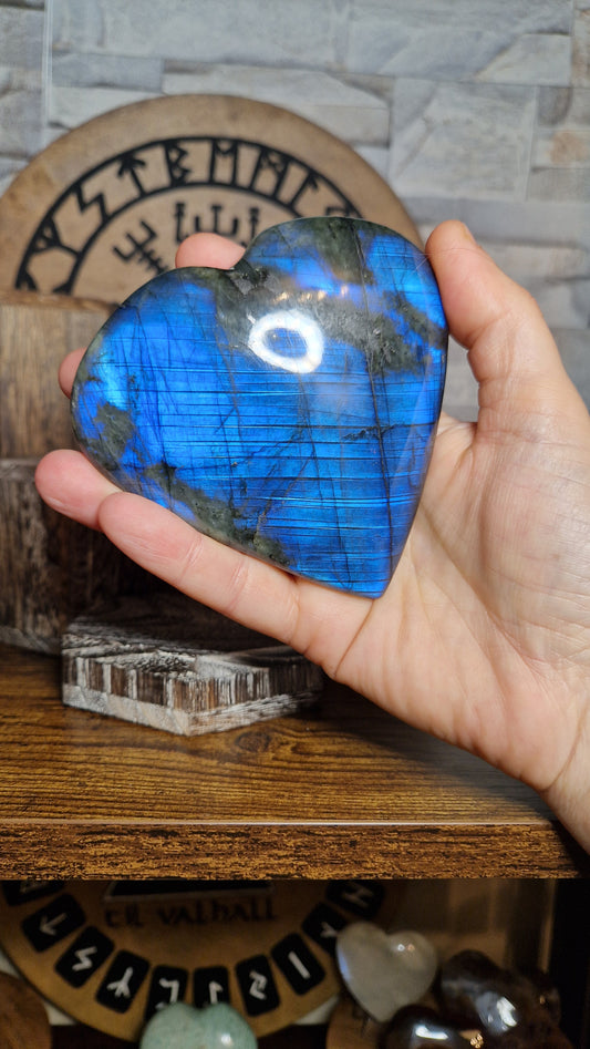 Labradorite Heart - 3