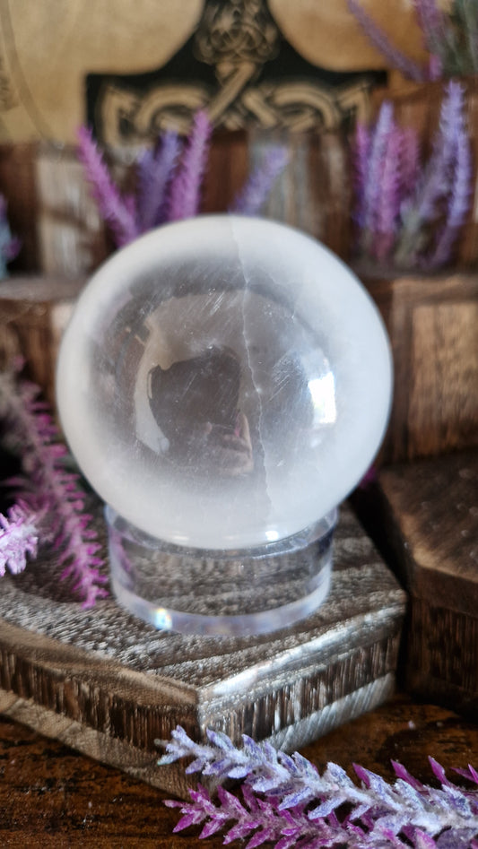 Selenite Sphere