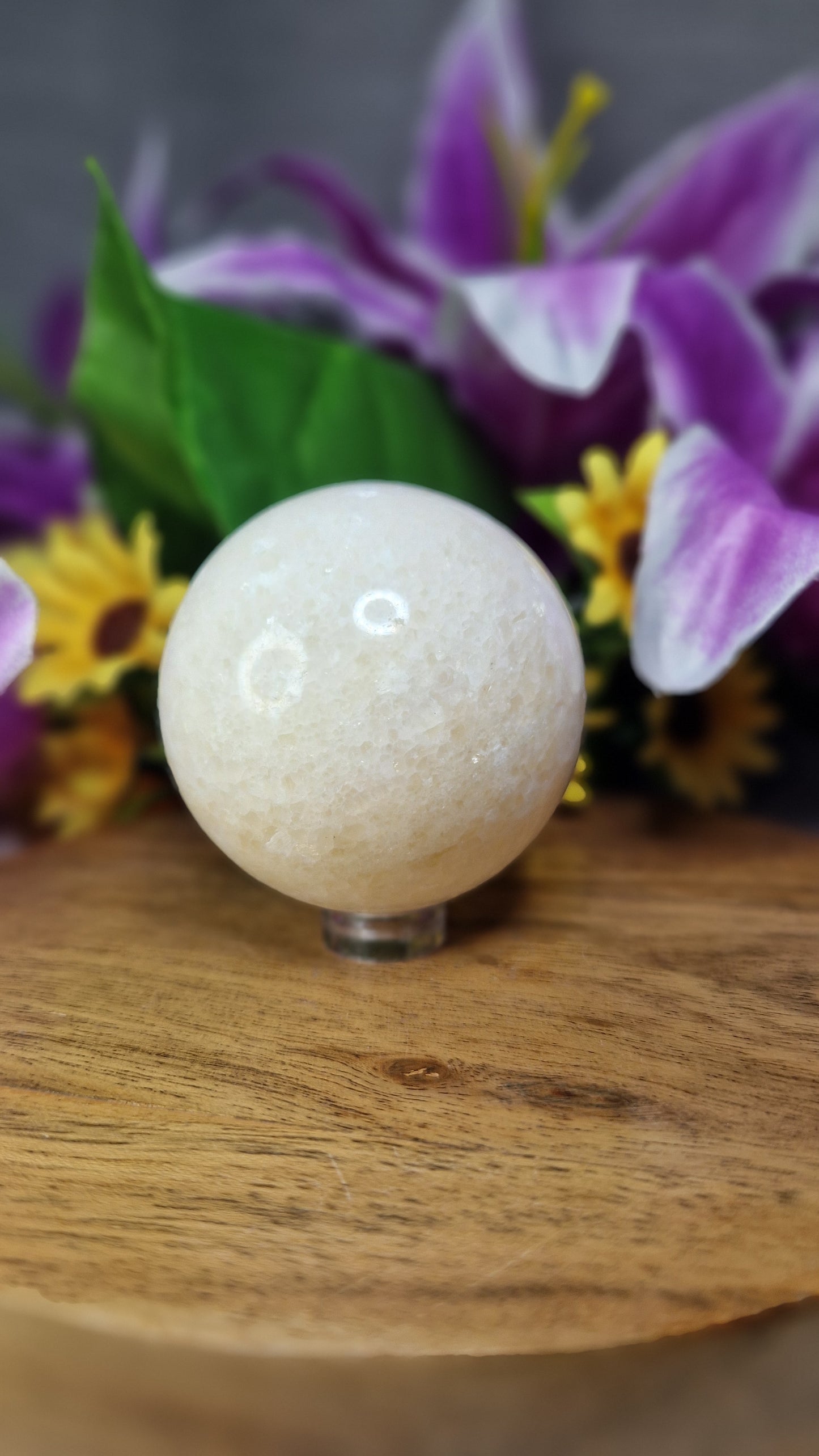 Milky Quartz Sphere - 115