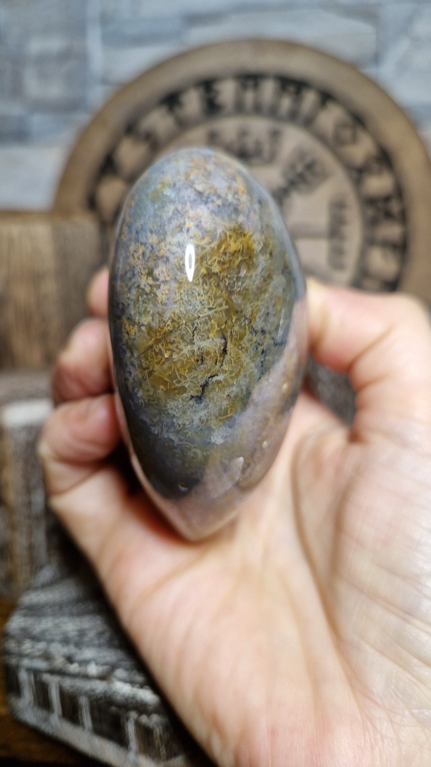 Ocean Jasper Heart - 10