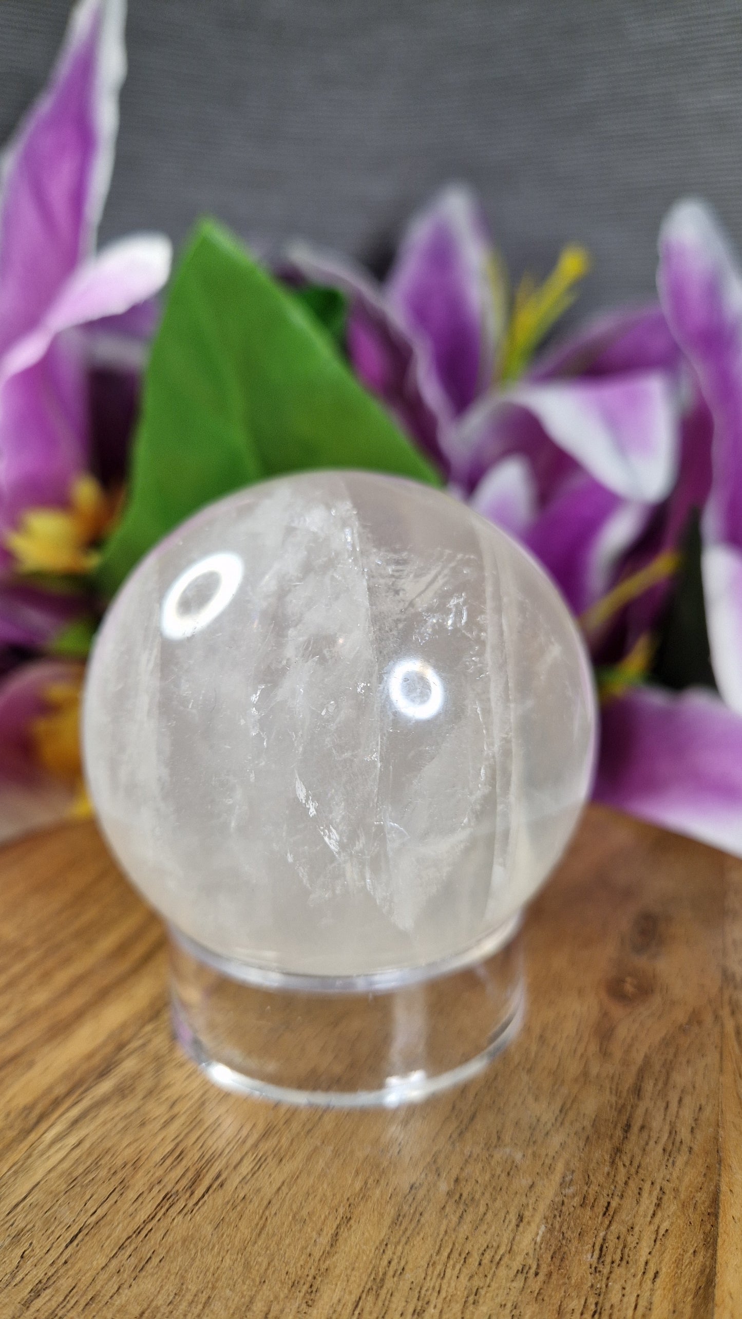Clear Quartz Sphere - 450