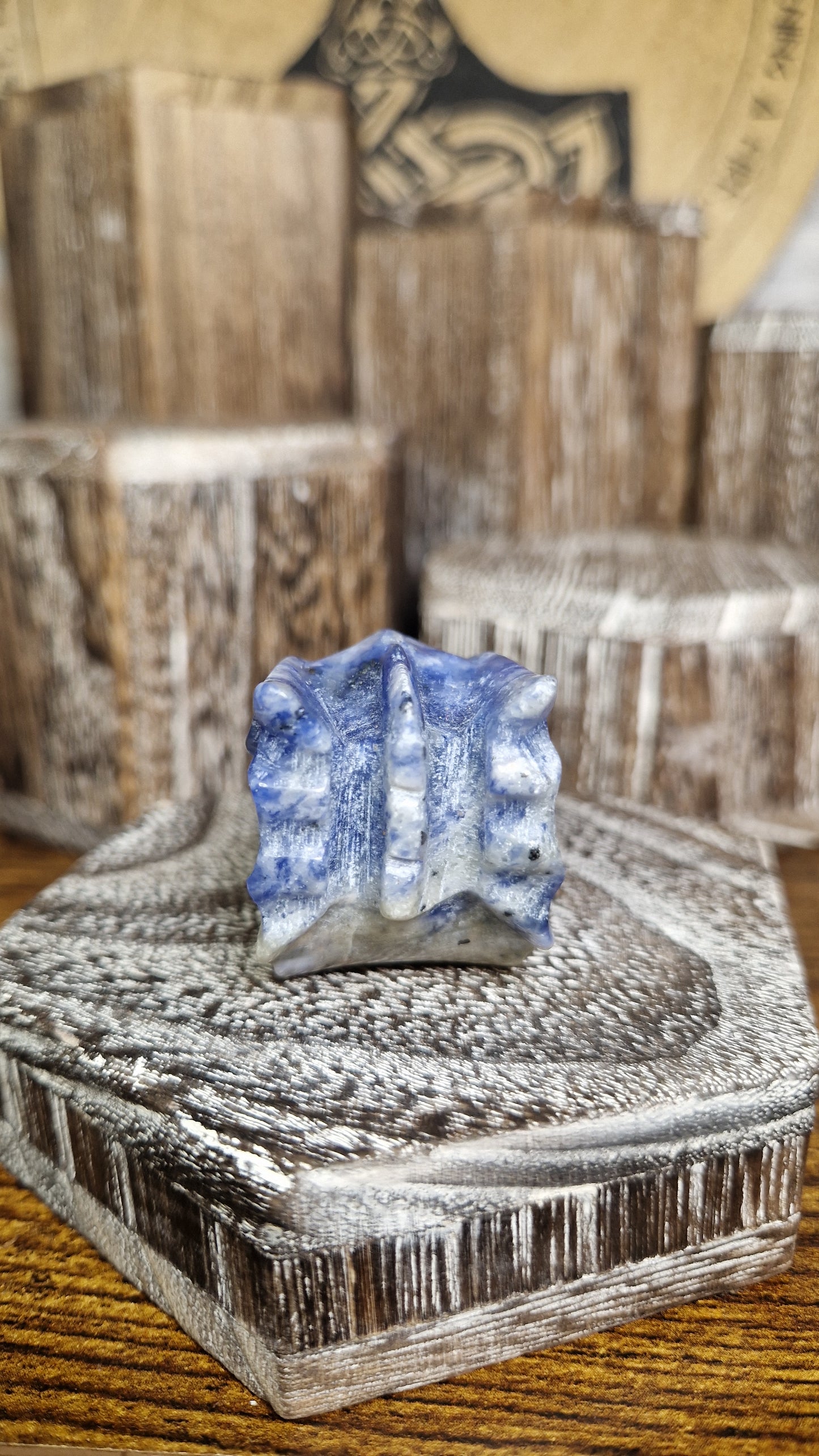 Lapis Lazuli Dragon's Head - 13
