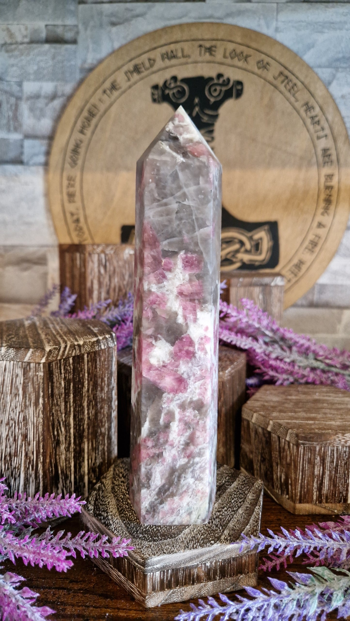Pink Tourmaline Tower - 238