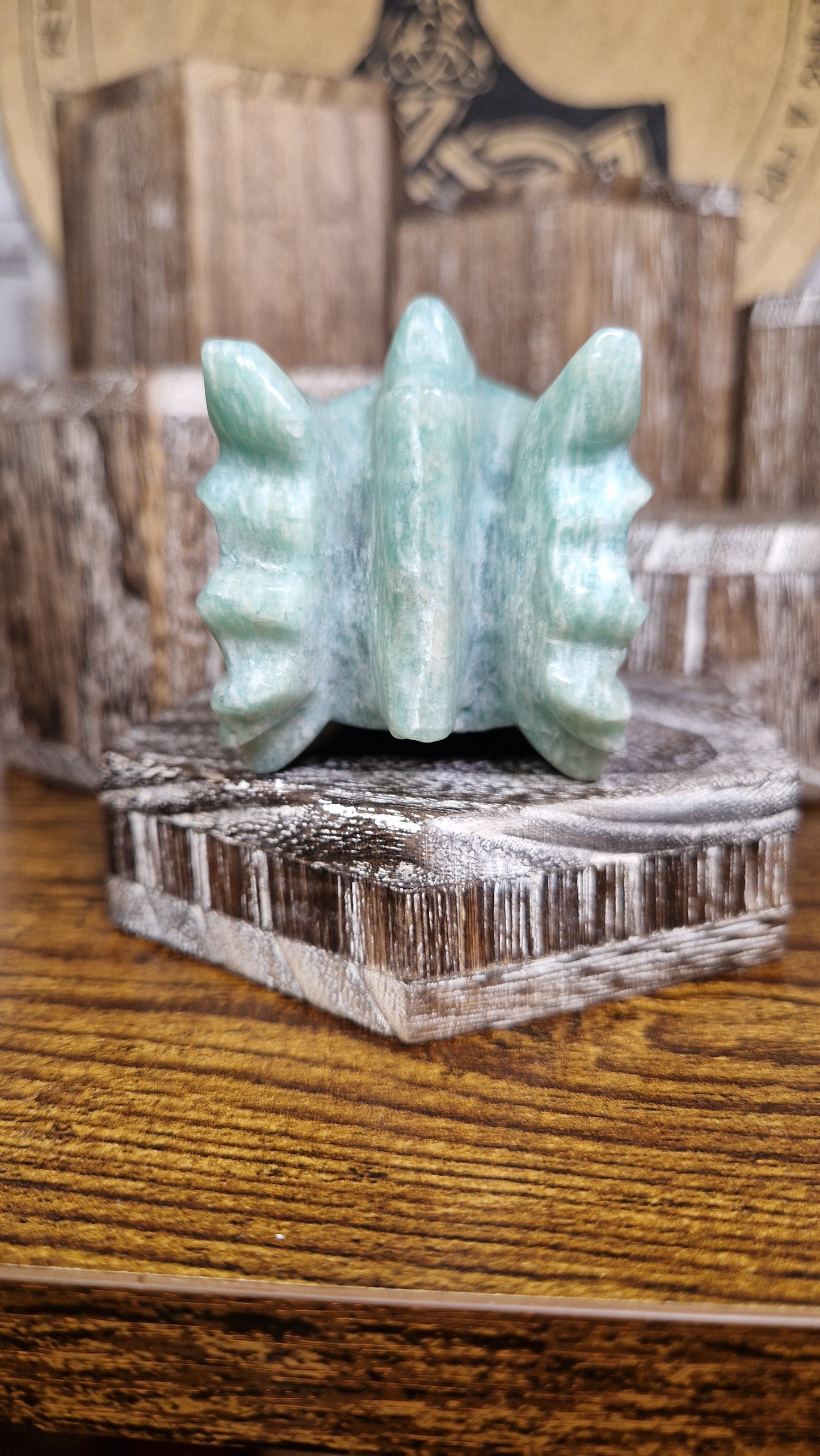 Green Aventurine Dragon's Head - 5