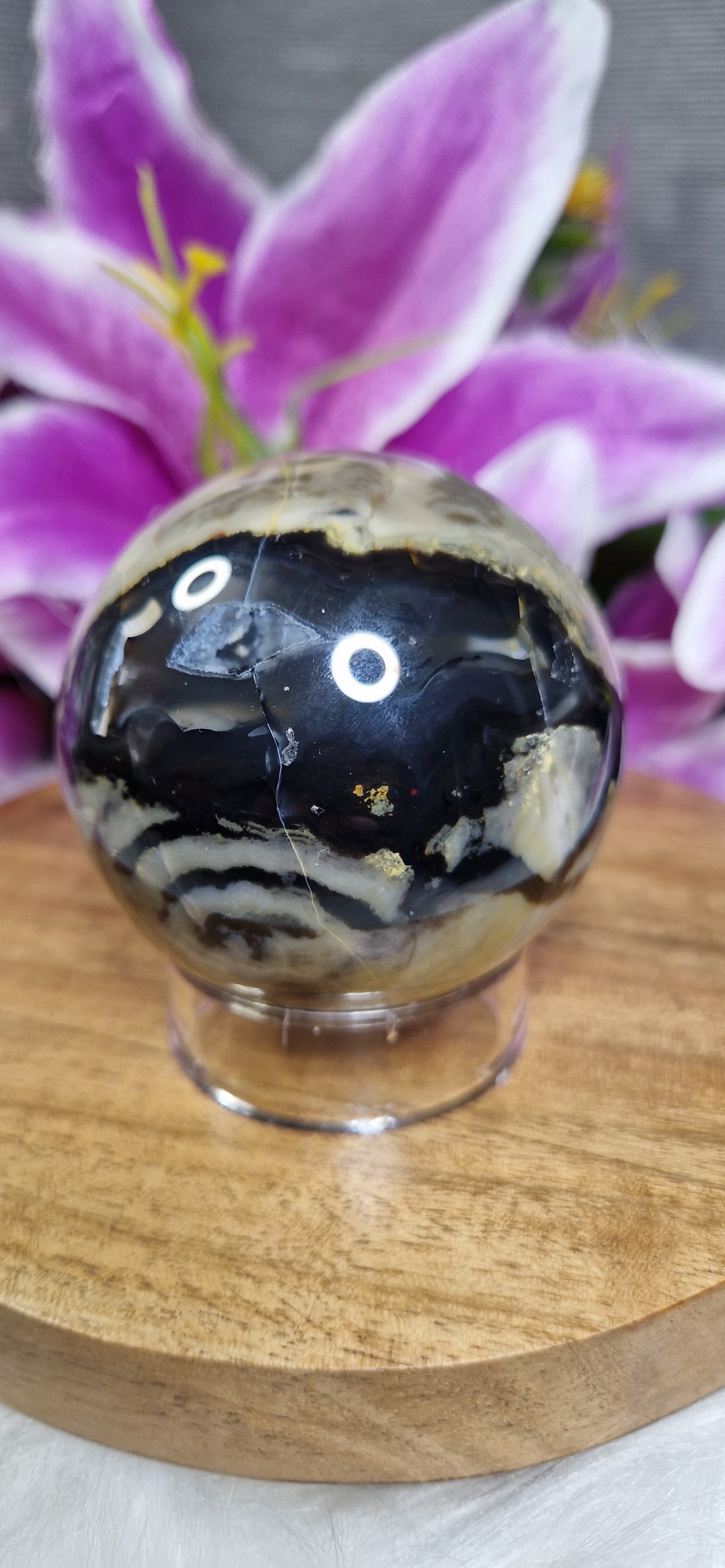 Volcano Agate Sphere - 171