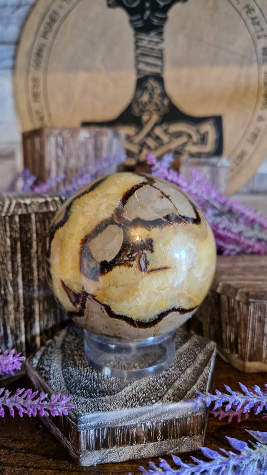 Septarian Sphere - 142