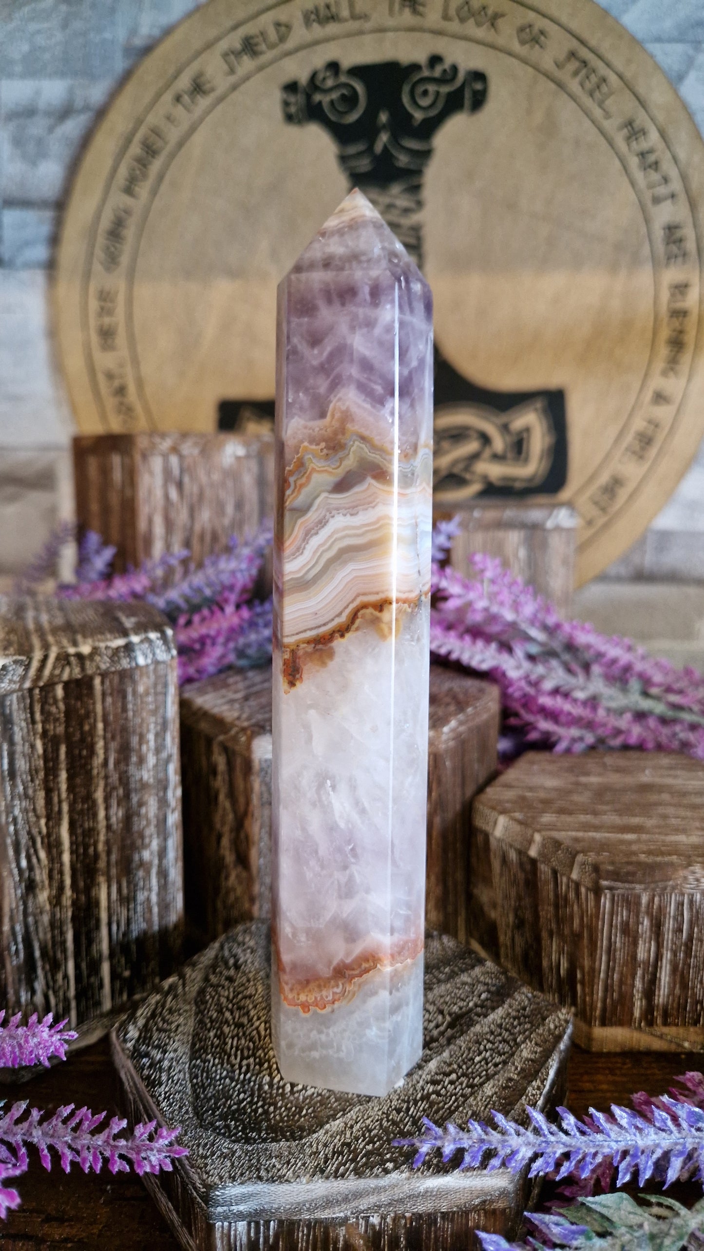Mexican Amethyst Tower - 241