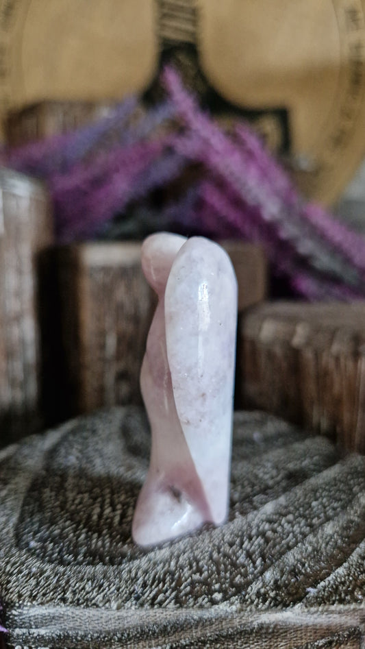 Purple Calcite Angel - 18