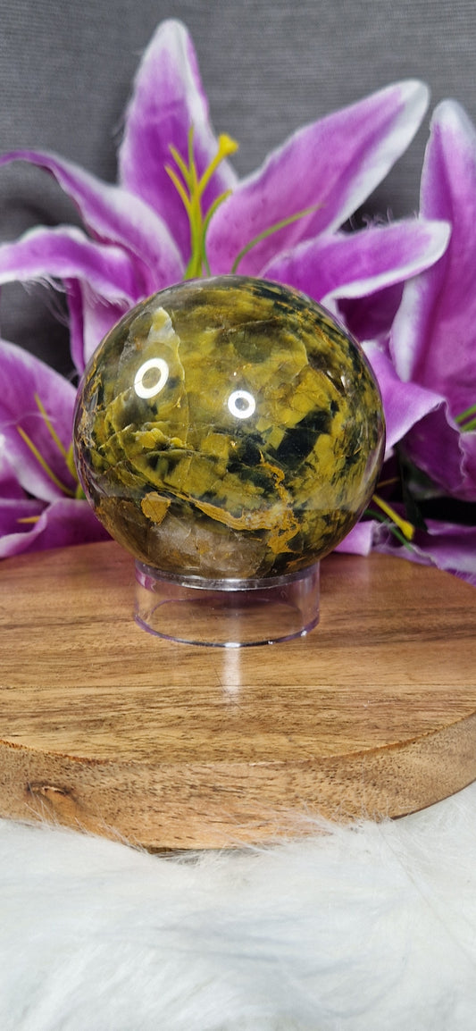 Root Fluorite Sphere - 267