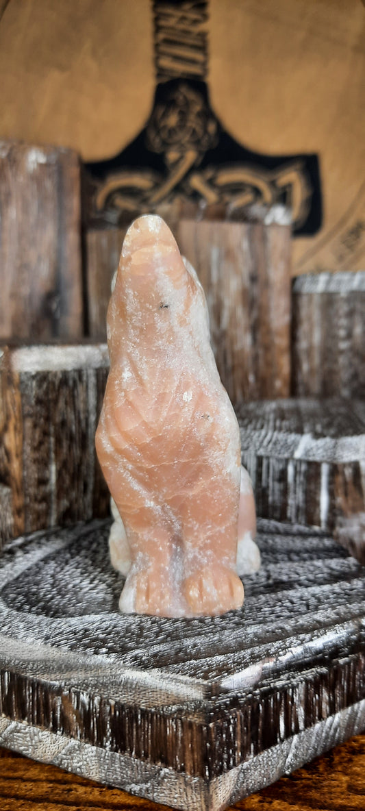 Pink Opal Wolf - 3