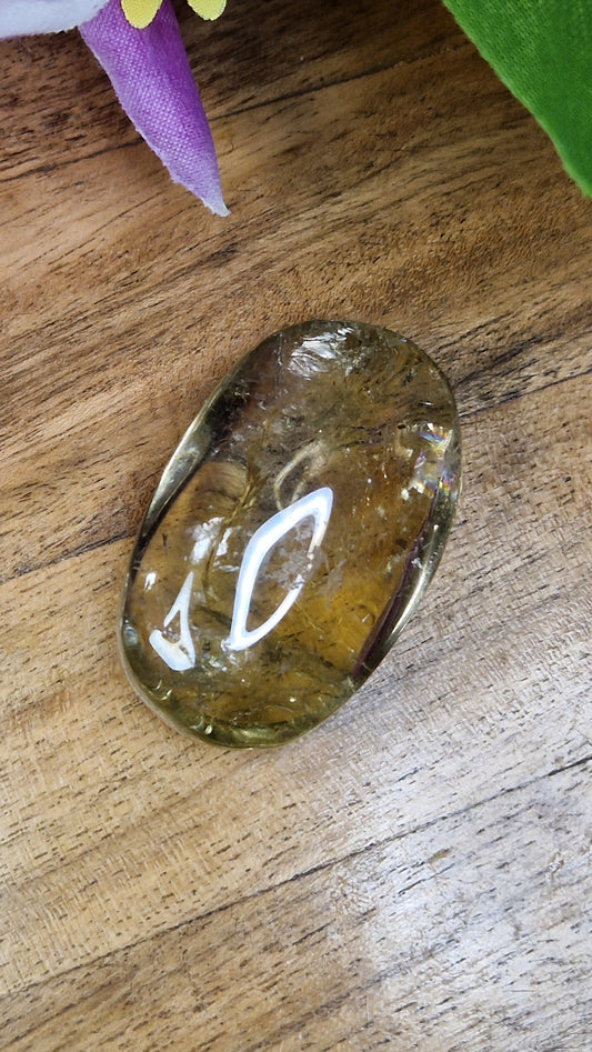 Citrine Palmstone - 389
