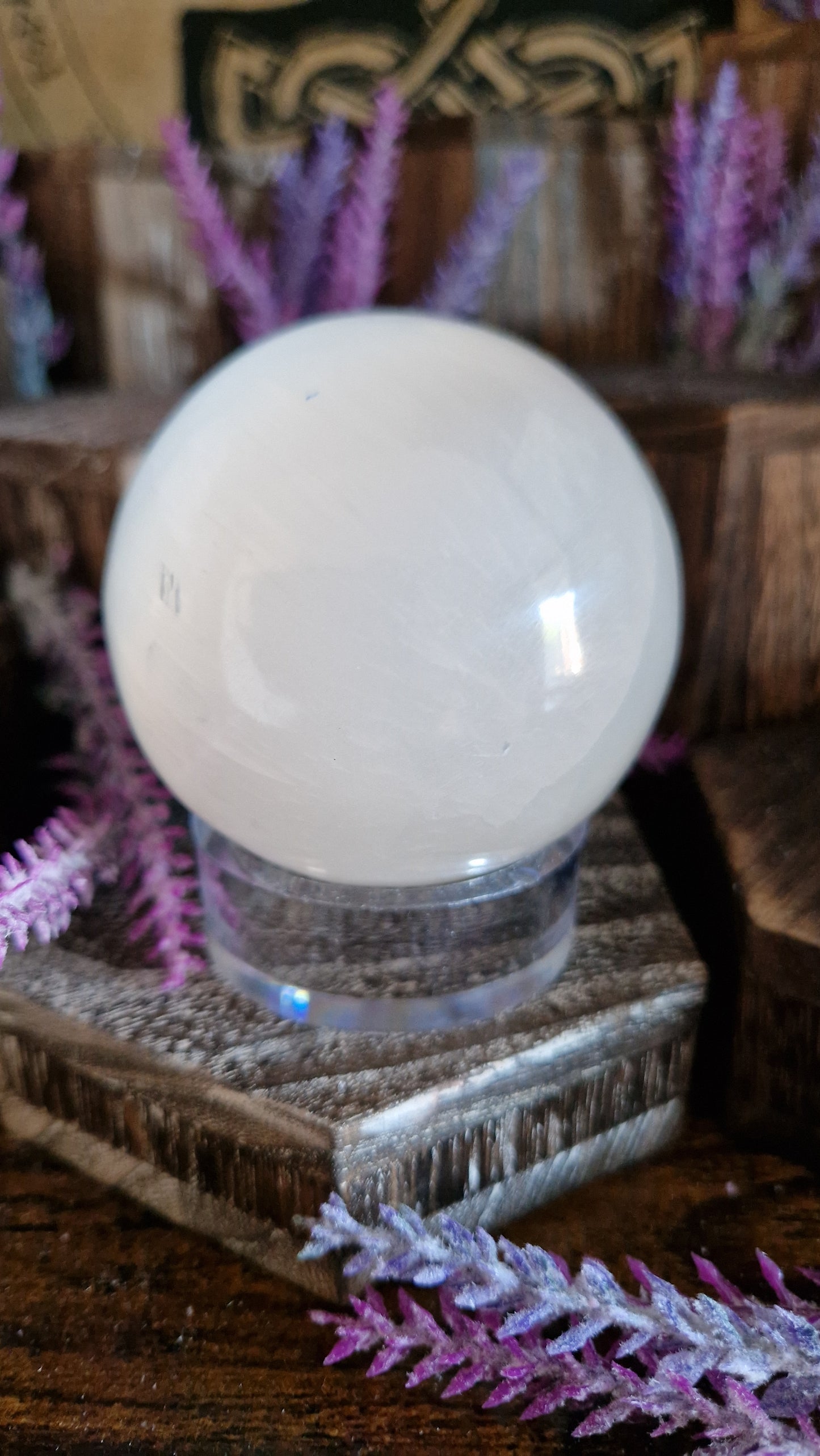 Selenite Sphere