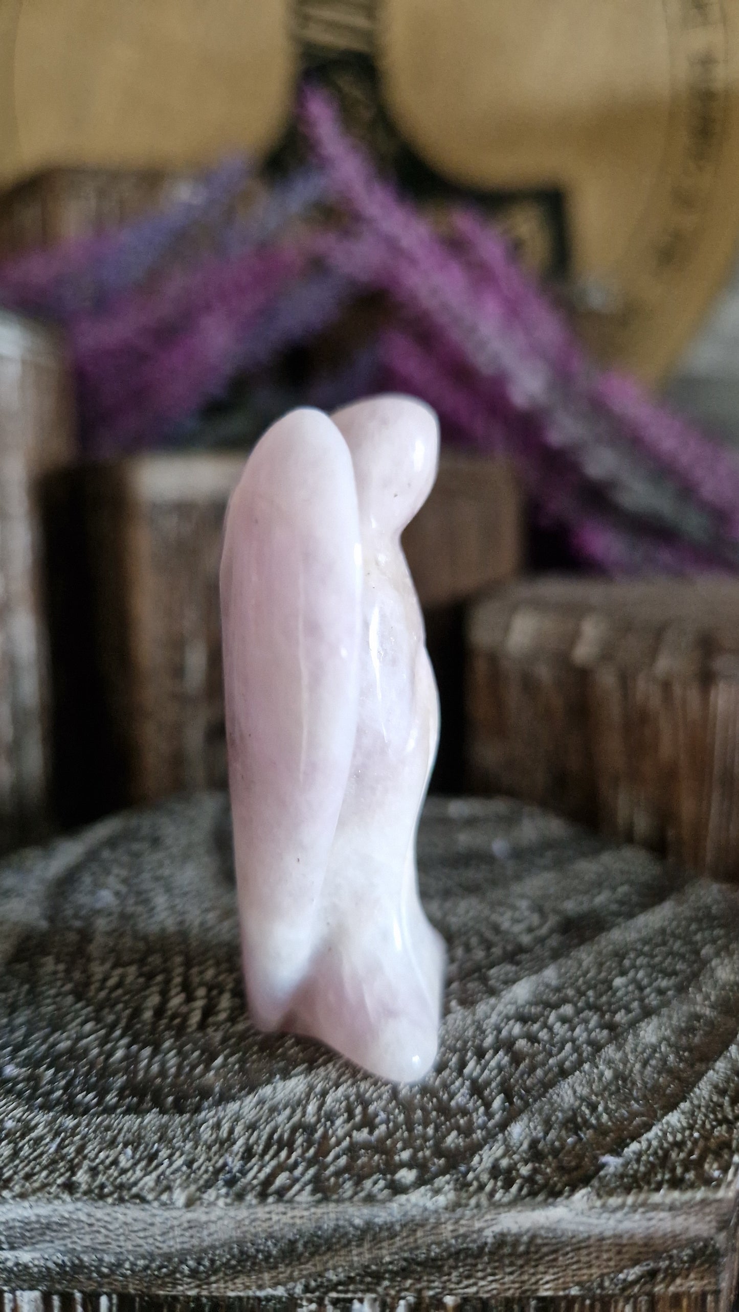 Purple Calcite Angel - 18