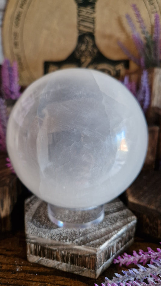 Selenite Sphere