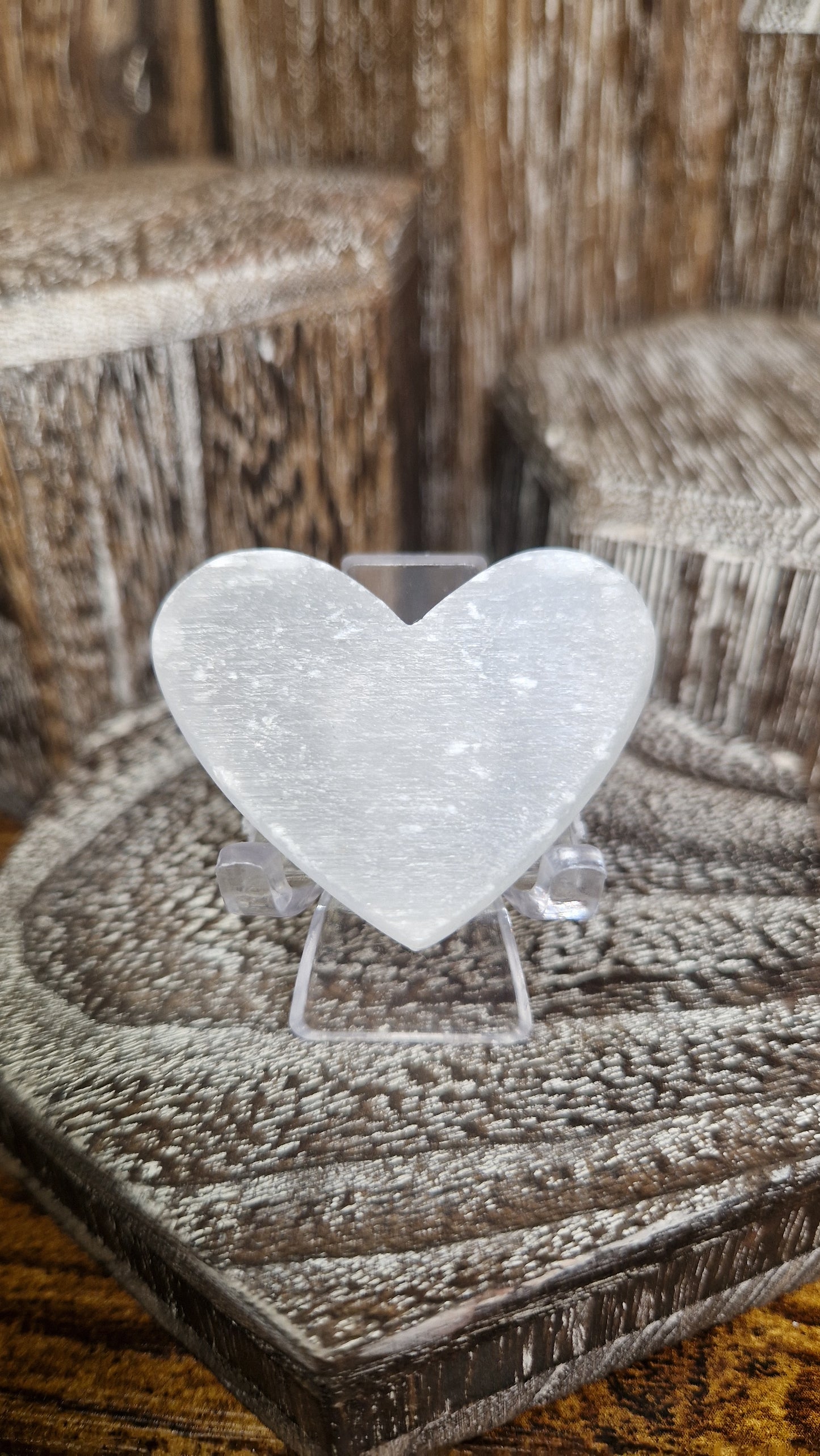 Selenite Heart - 93