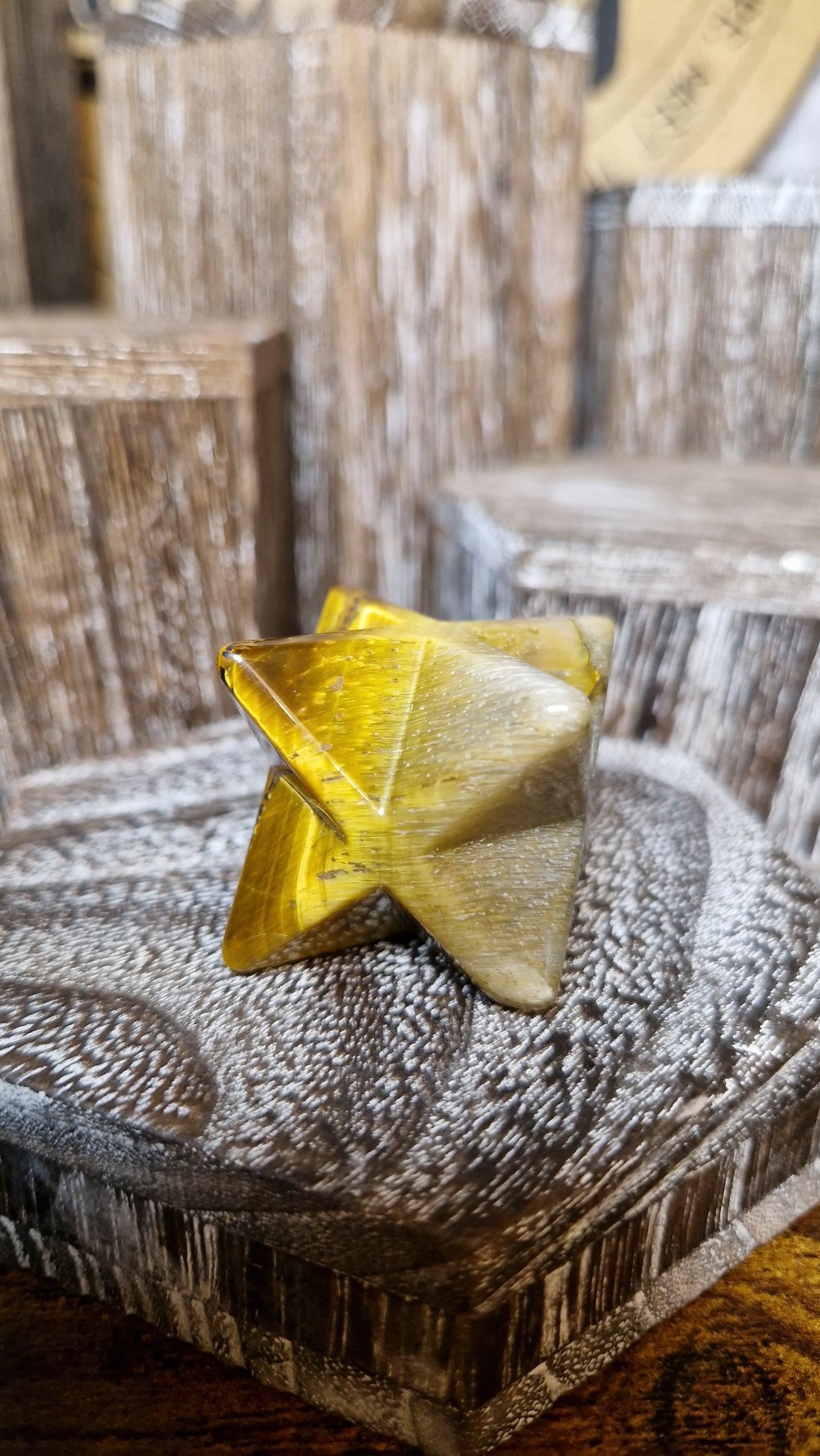 Tiger's Eye Merkaba - 4