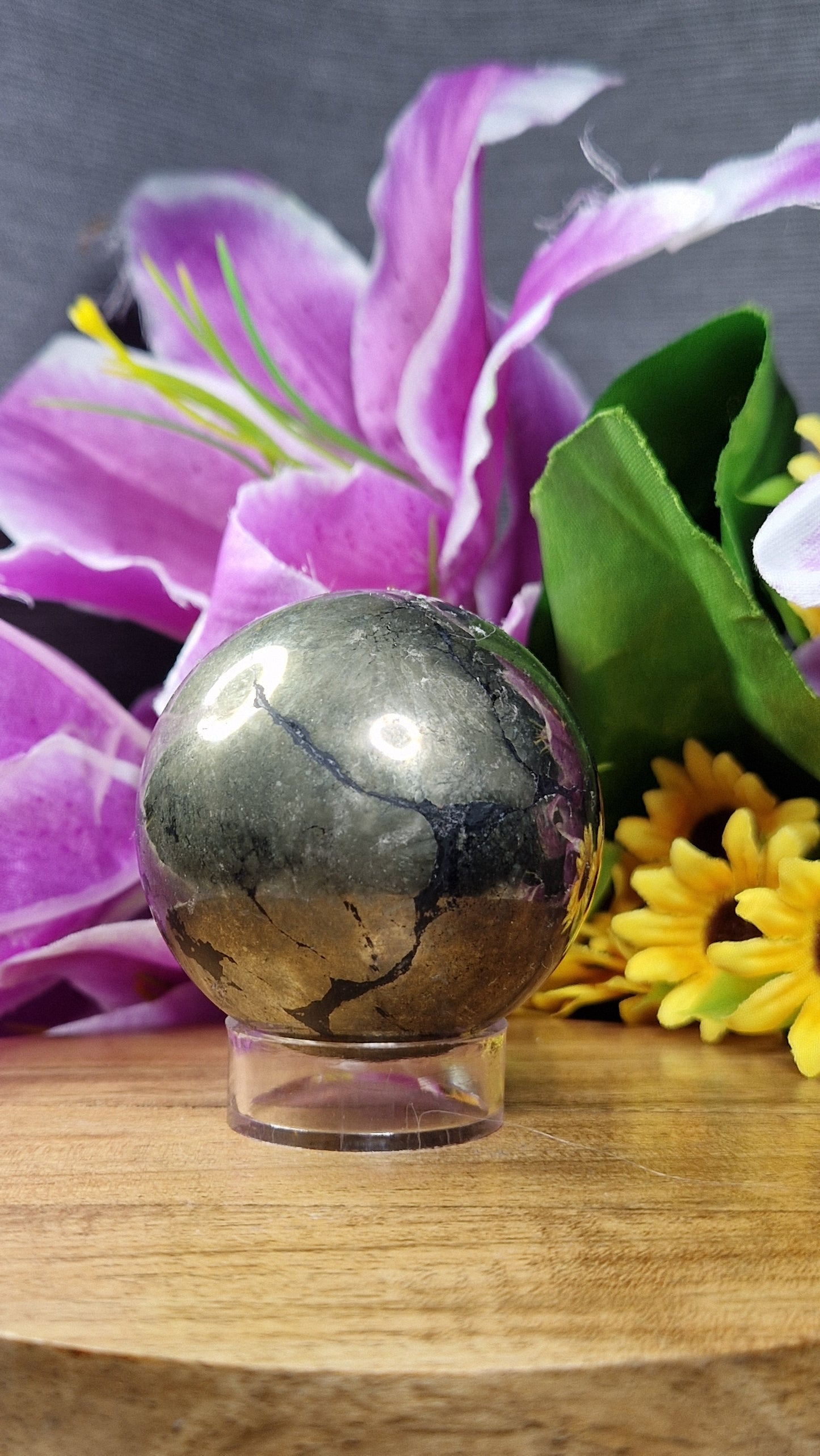 Pyrite Sphere - 4