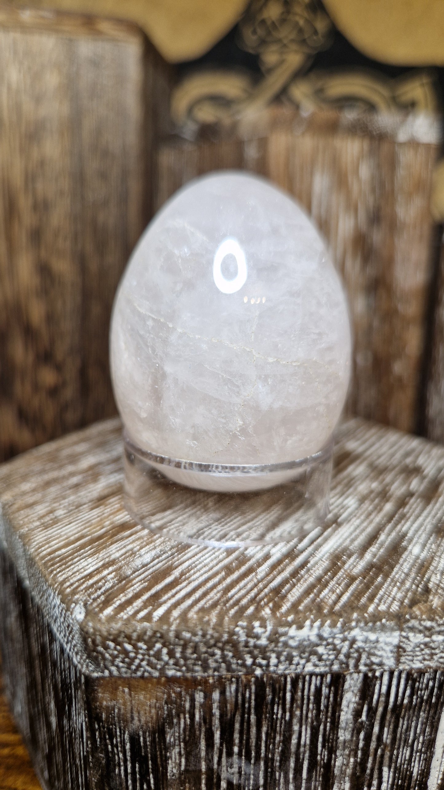 Rose Quartz Egg - 11