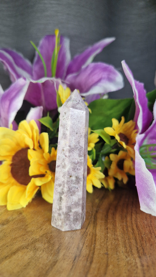 Pink Lepidolite Tower - 249