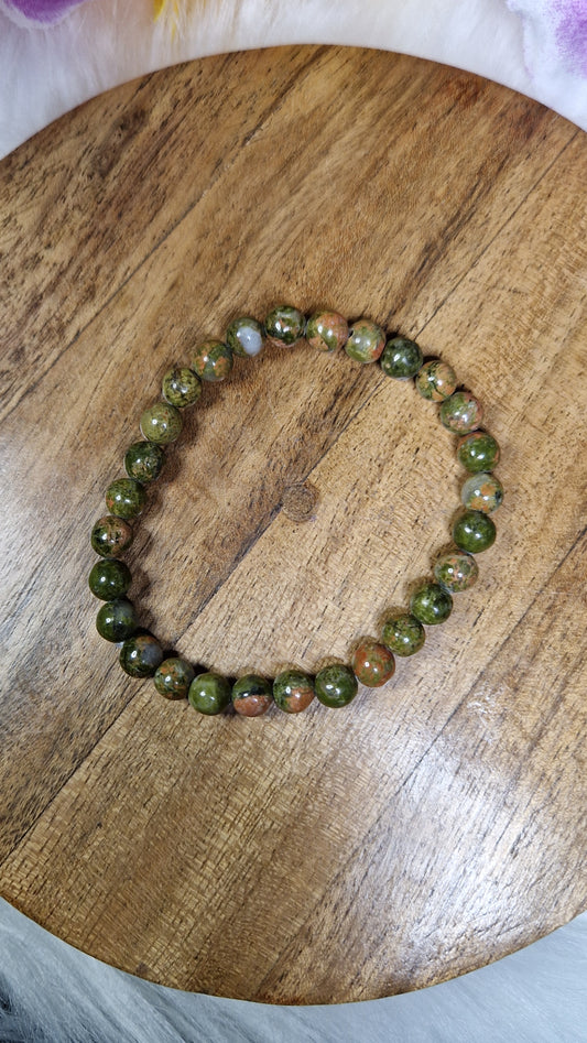 Unakite Bracelet