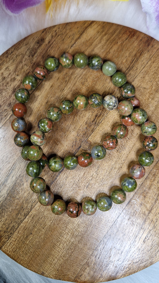 Unakite Bracelet