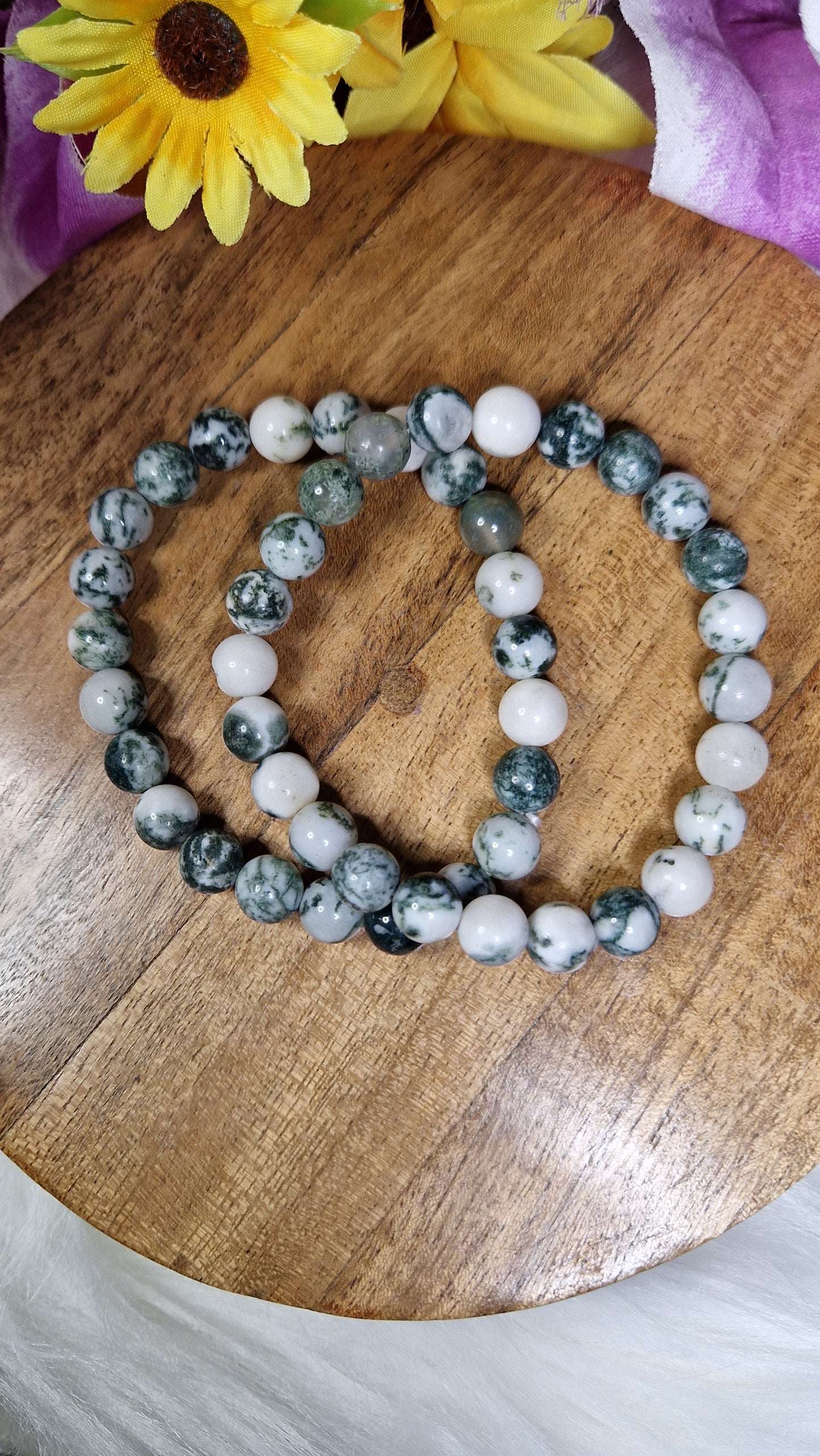 Moss Agate Bracelet
