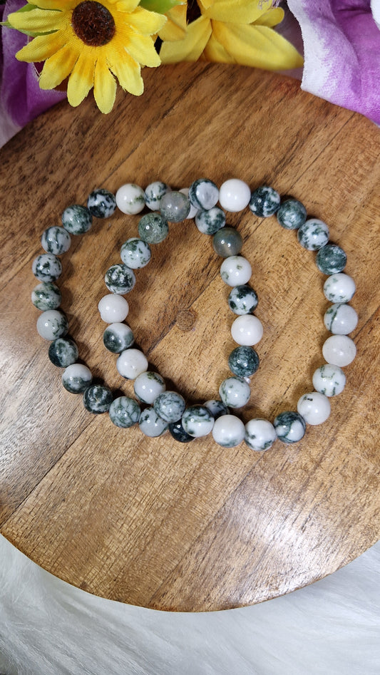 Moss Agate Bracelet
