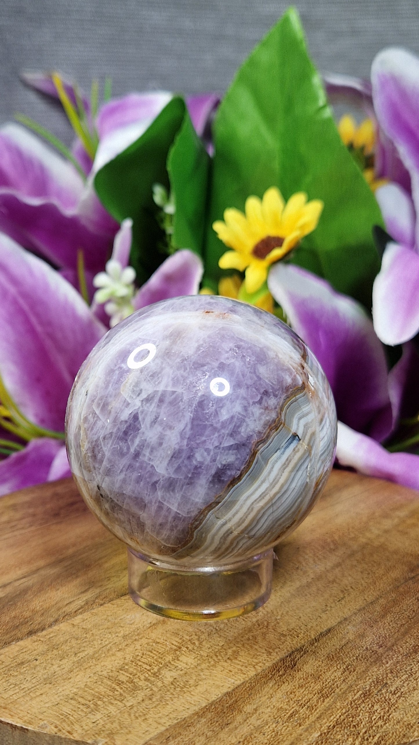 Mexican Amethyst Sphere - 411