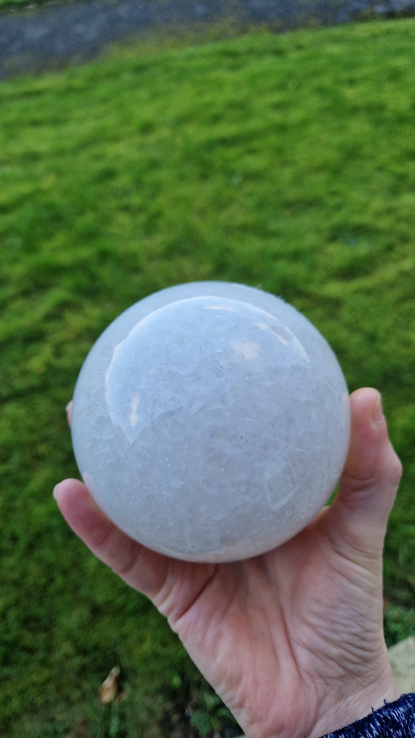 Milky Quartz Sphere  - 209