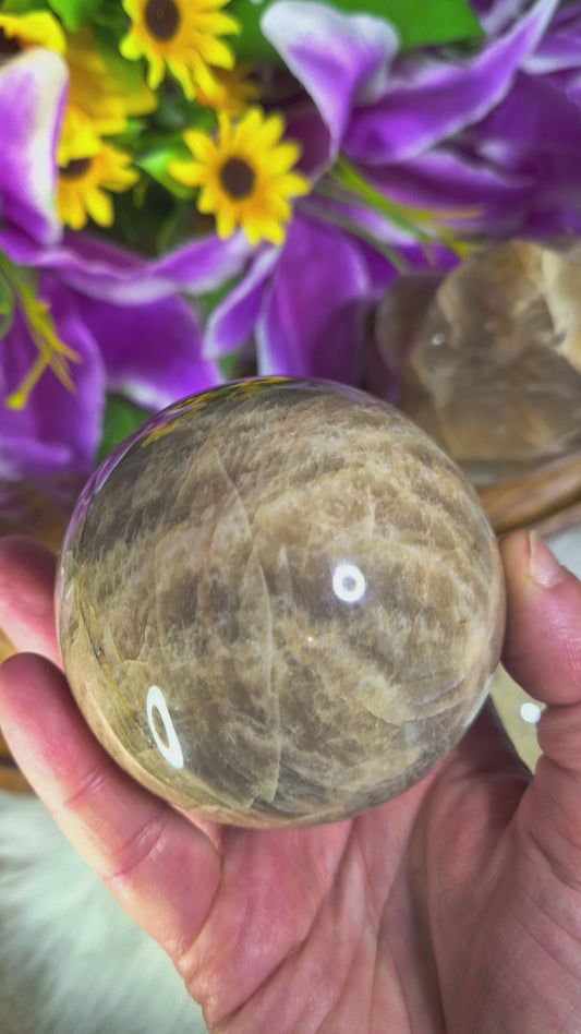 Moonstone Sphere - 409