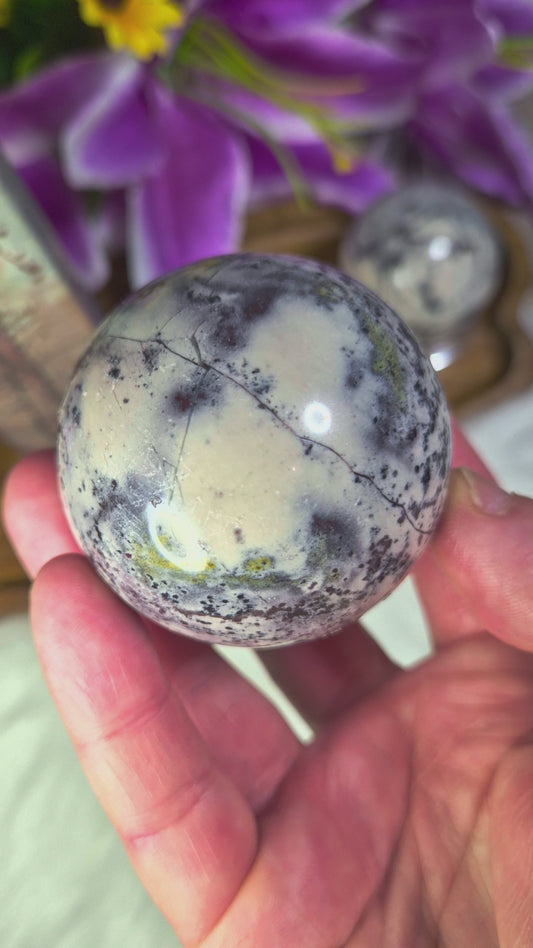 Porcelain Jasper Sphere - 385