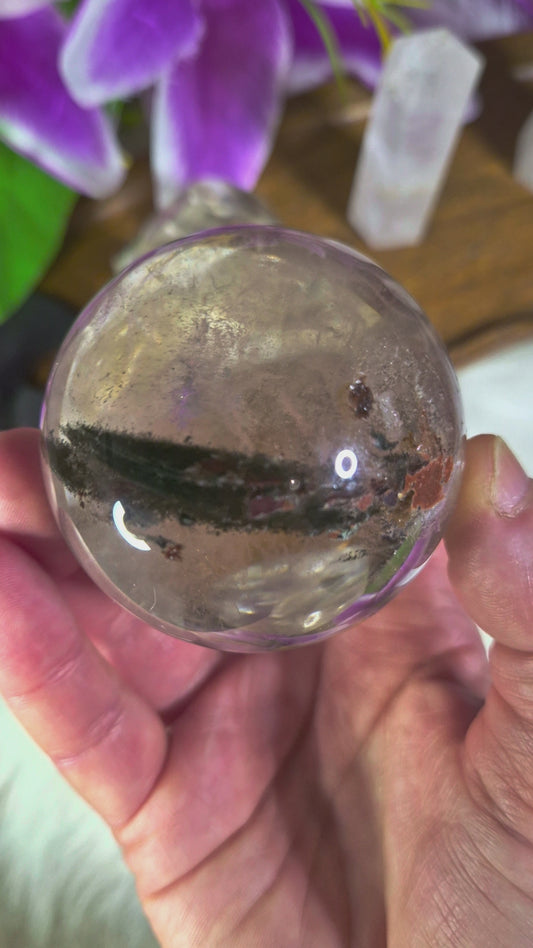 Garden Quartz Sphere - 63