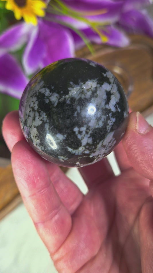 Indigo Gabbro Sphere - 227