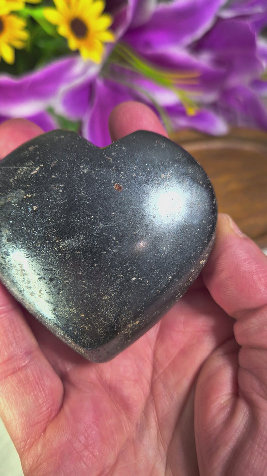 Hematite Heart - 20