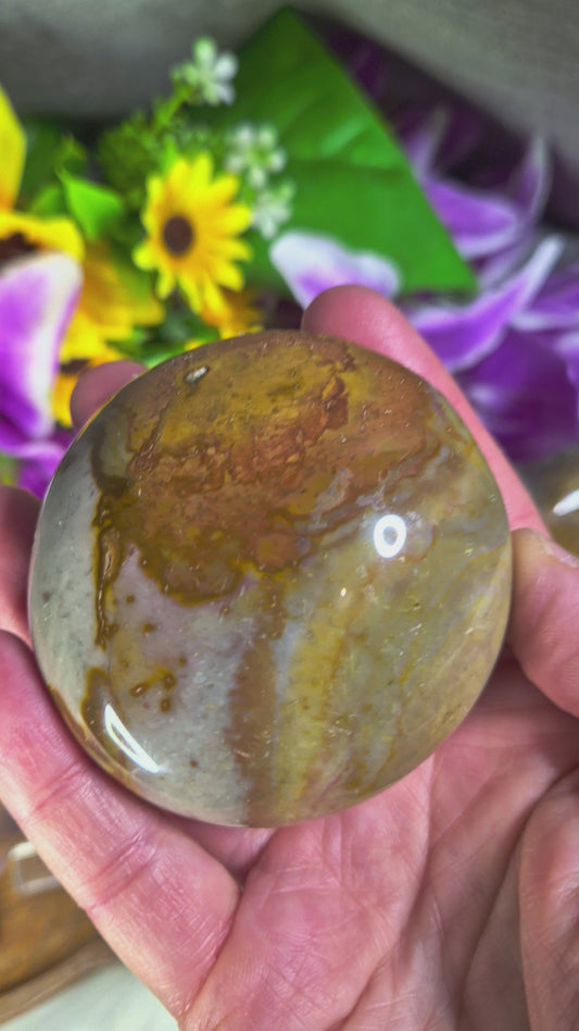 Ocean Jasper Palmstone - 286